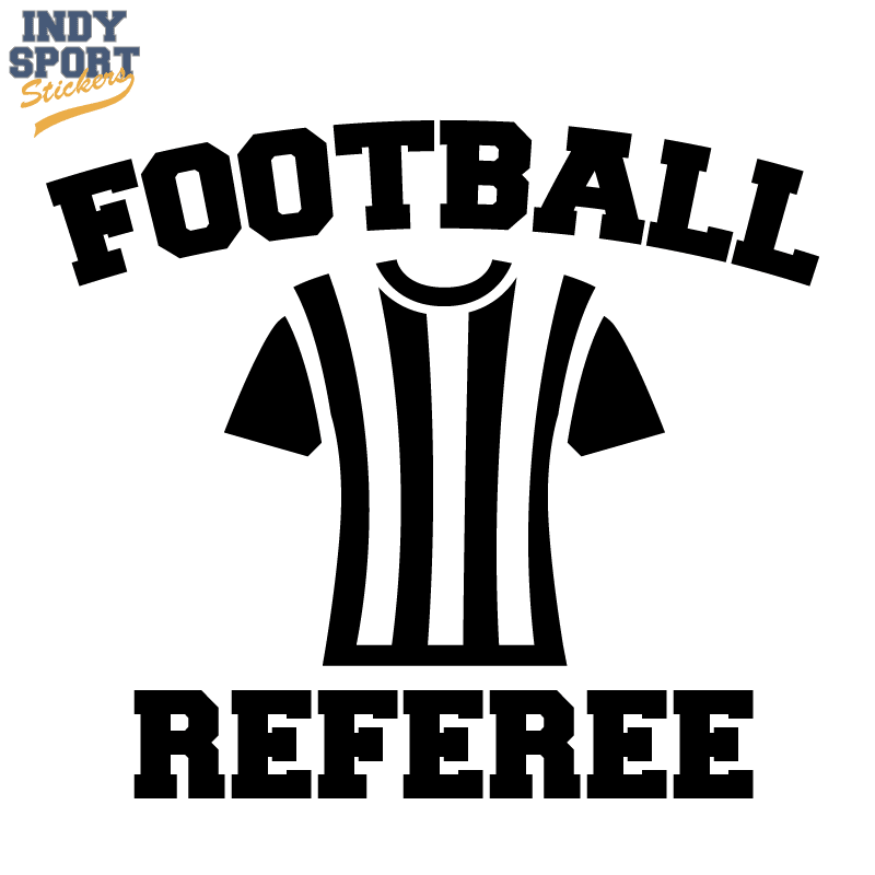 Silhouette jersey referee american football Vector Image