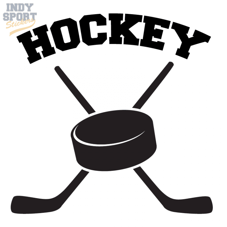 Custom Hockey Stickers and Decals - Indy Sport Stickers