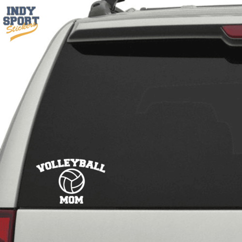 Silhouette Volleyball Decal for cars, windows, laptops and more